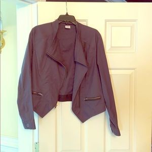 Cabi cropped Moto jacket